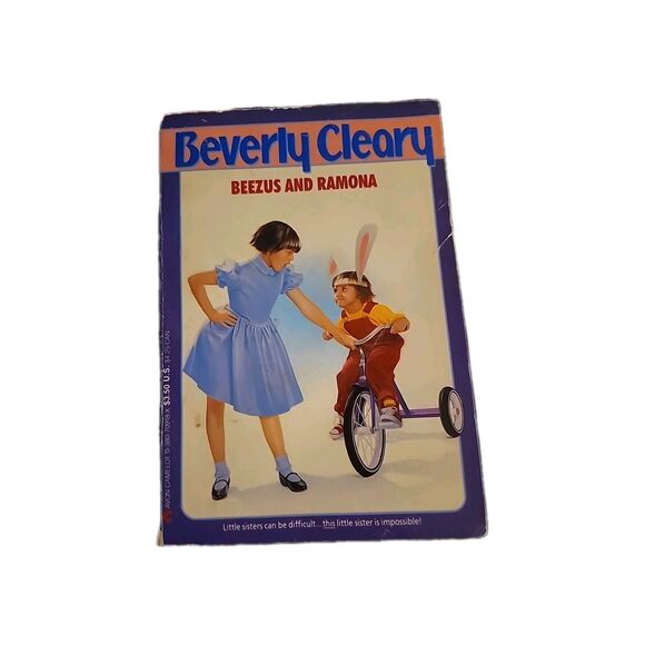 Beezus and Ramona by Beverly Cleary 1990, Trade Paperback Classic Children's Lit - Picture 1 of 10